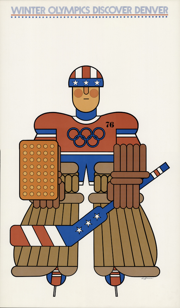 Poster for 1976 Denver Winter Olympics