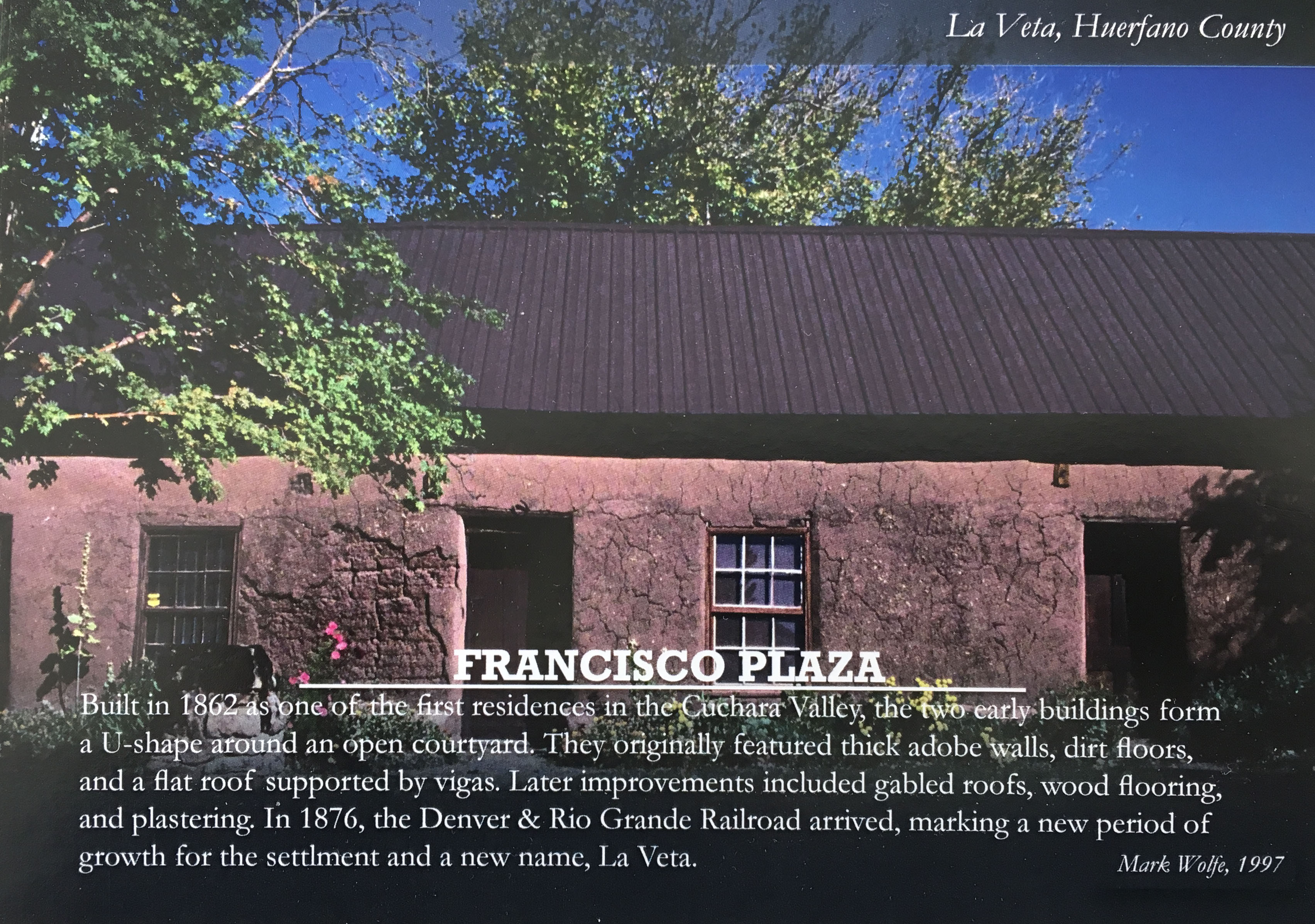 Francisco Plaza Postcard