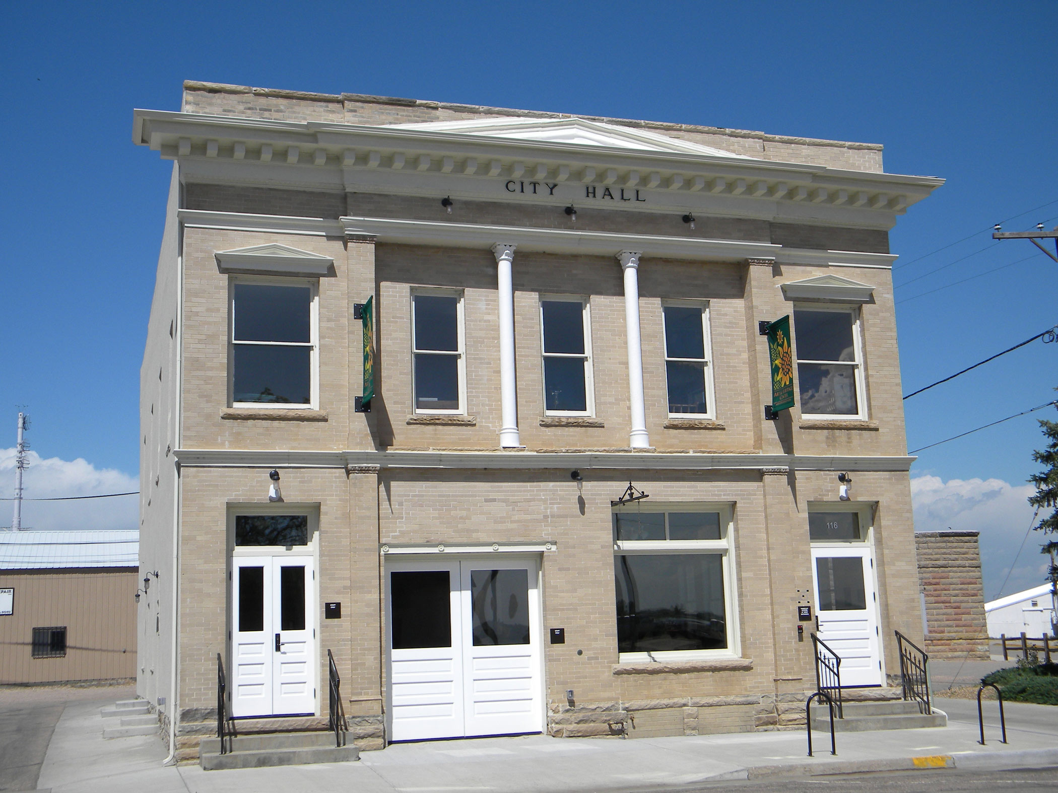 Windsor Town Hall (Windsor Art and Heritage Center) shown in 2010.