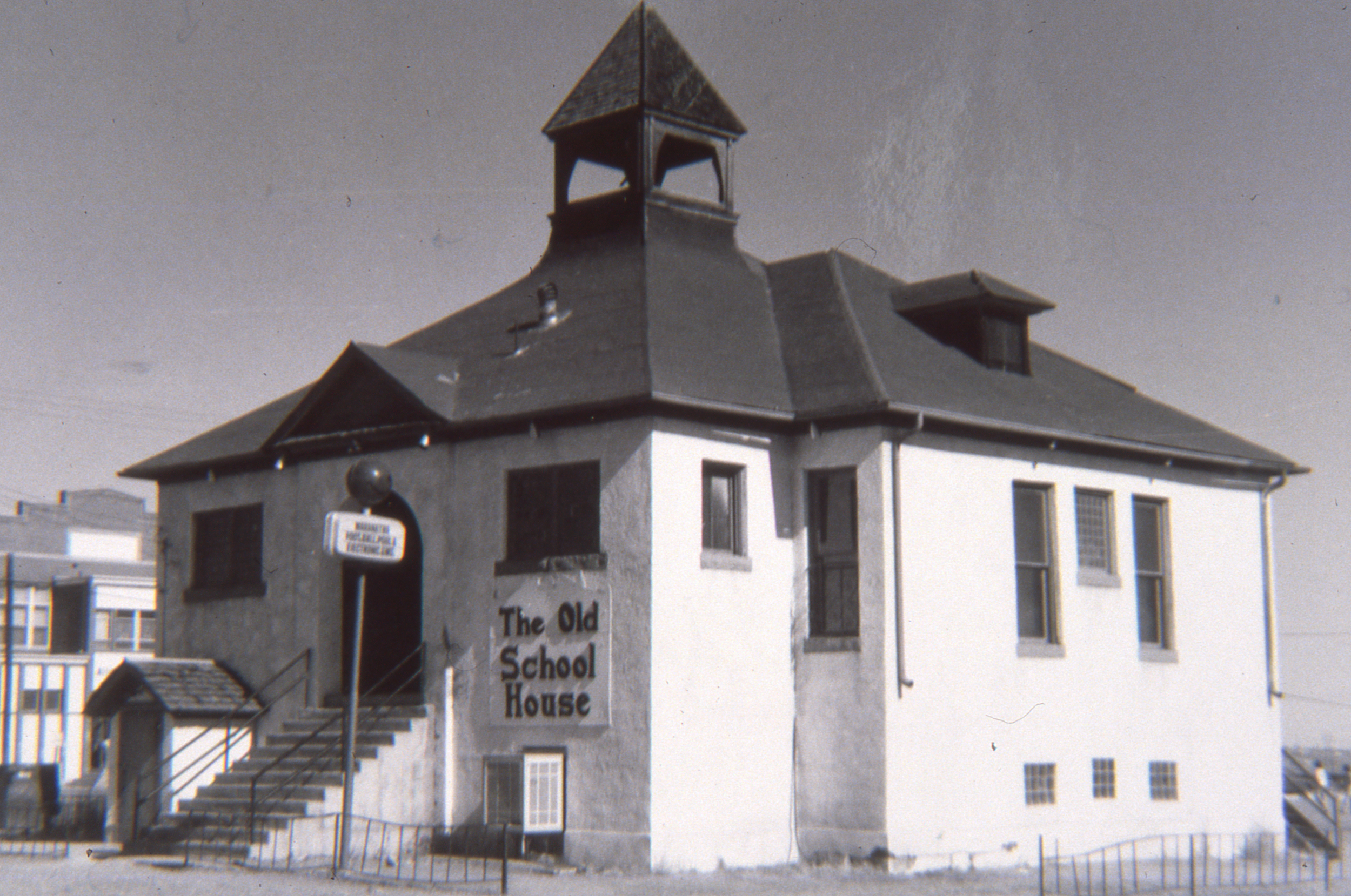 The Cline School in 1974.