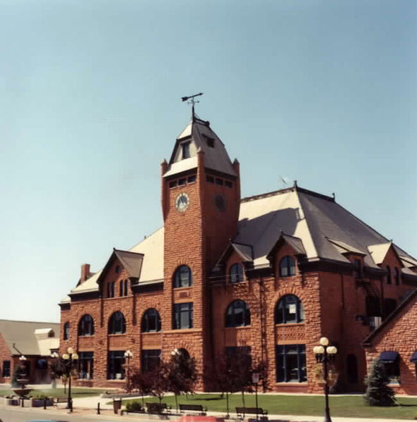 The Union Depot in downtown Pueblo, CO.