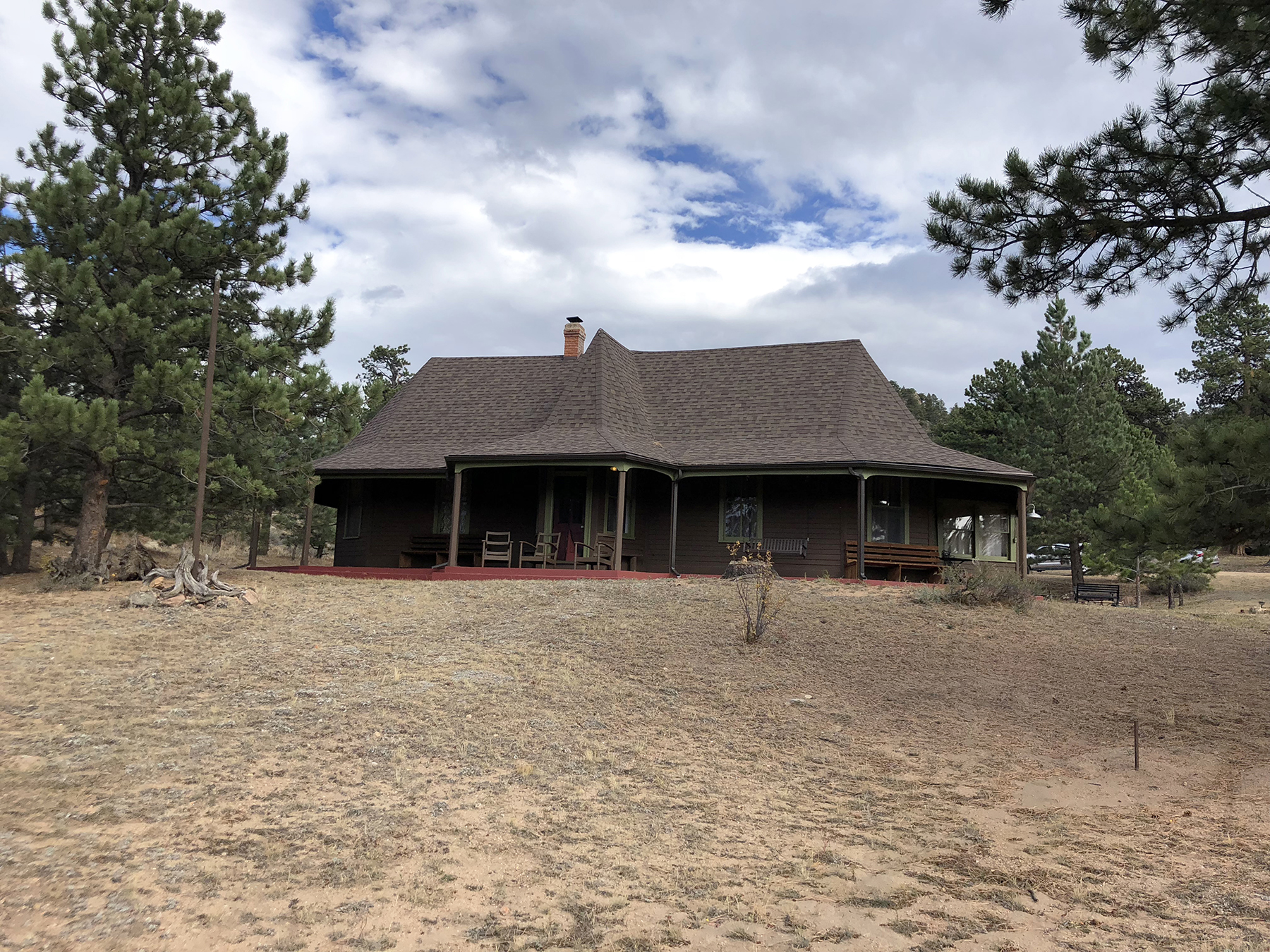 A photo of the Dunraven Cottage/Camp Dunraven near Estes Park