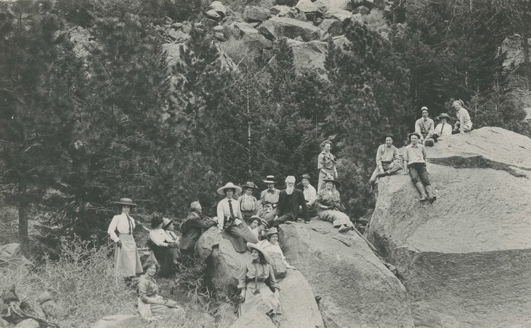South Boulder Peak trip 1912