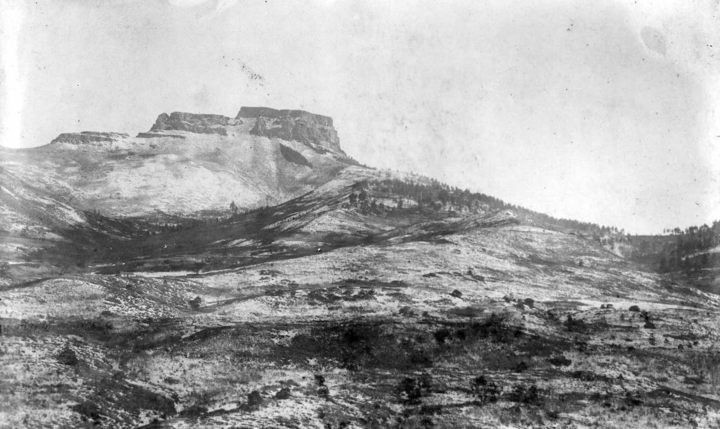 Deforested Fishers Peak