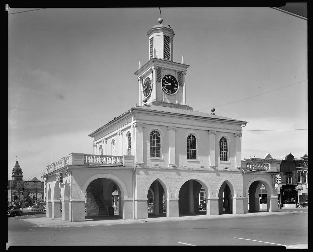 Old Market House, Fayetteville, Cumberland County, North Carolina. 1935