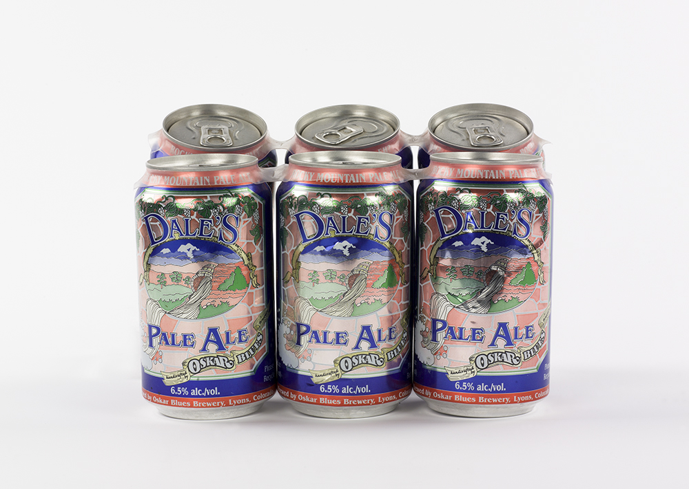A six pack of Dlae's Pale ale.