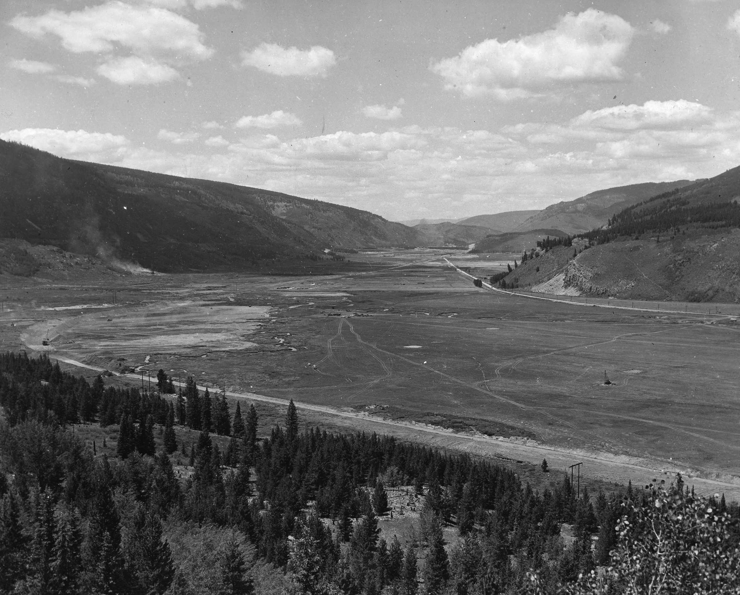 The Pando Valley, located high in the mountains.