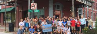 State Historical Fund sponsored Youth Summit participants at the St. Cloud Hotel, Canon City