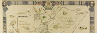 A map of Colorado Land Grants given by the Mexican Government before the Mexican-American War. The grants listed include the Conejos Grant, the Sangre de Cristo Grant, the Baca Grant, the St. Vrain Grant, and others.