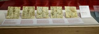 Copies of all the pages of the Treaty of Guadalupe Hidalgo, on display in the exhibition Borderlands of Southern Colorado at the History Colorado Center.