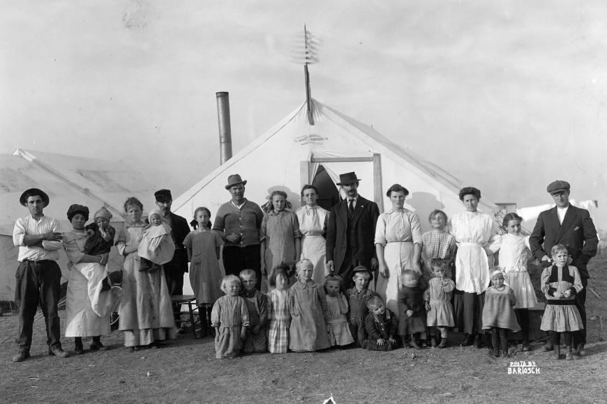 Photo of family in Ludlow