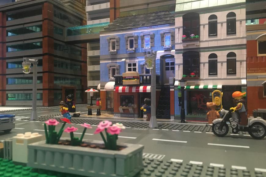 Legorado city closeup