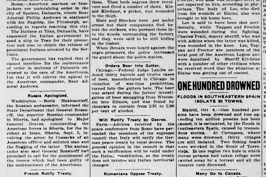 newspaper clipping