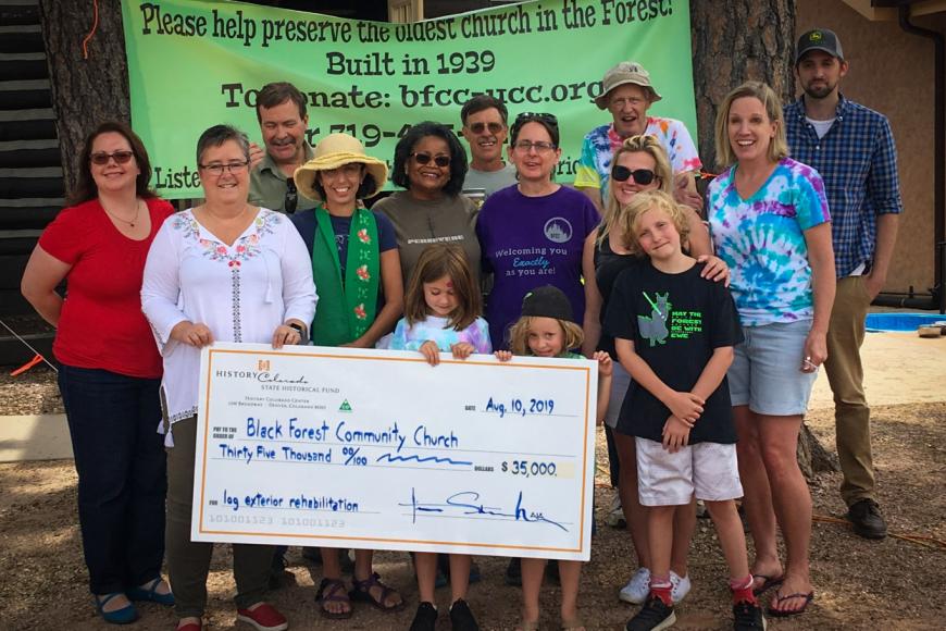 Black Forest Community Church-Big Check