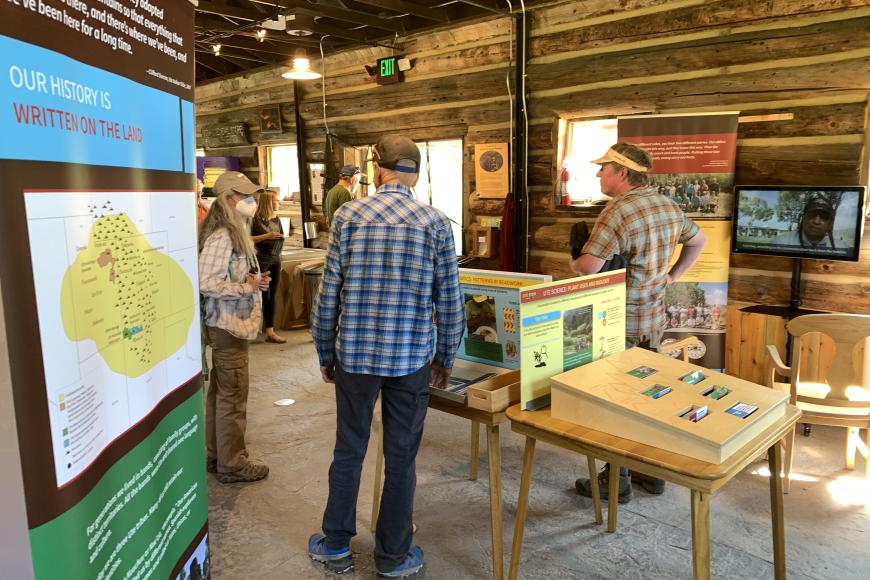 Ute Knowledge portable exhibit